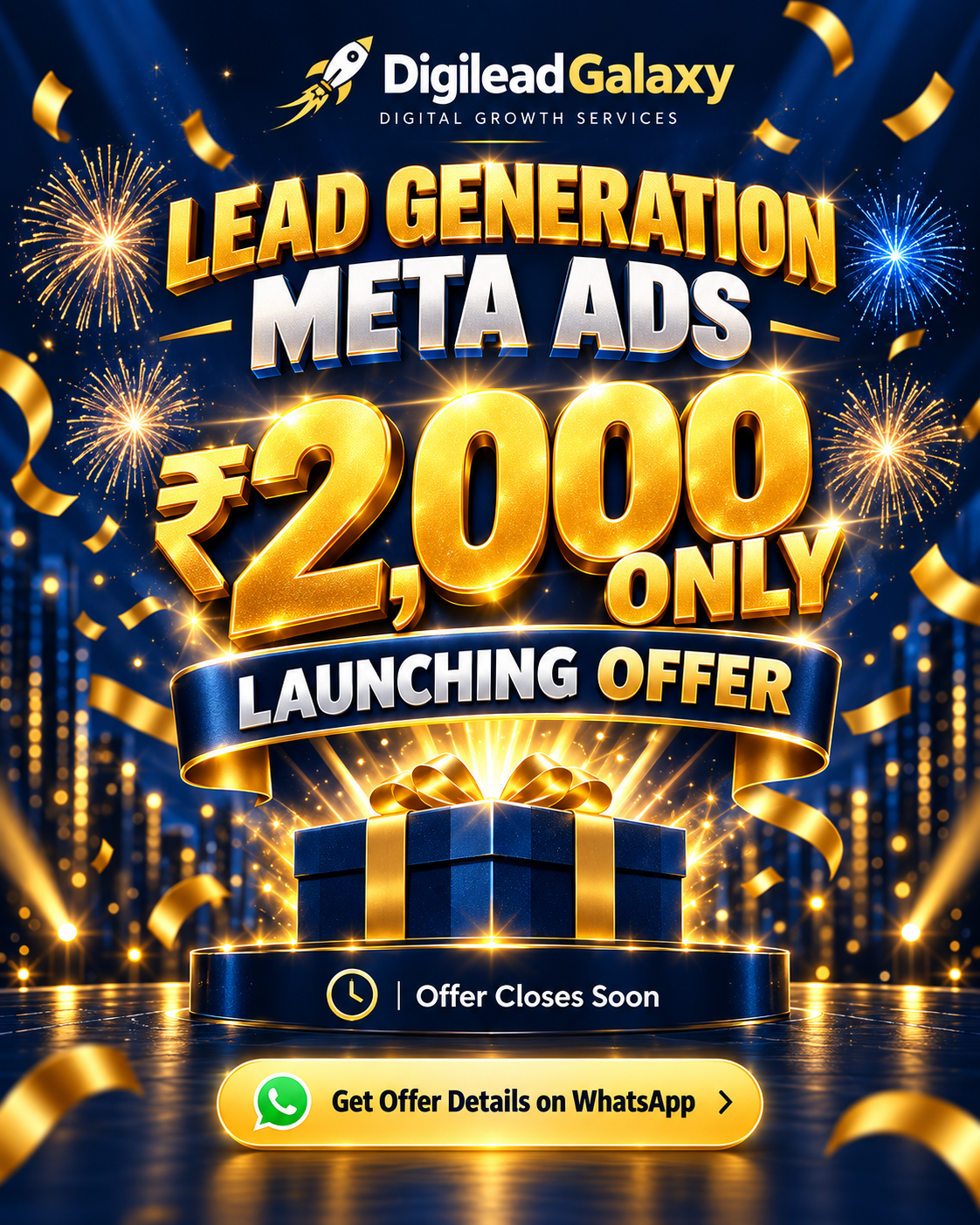 DigileadGalaxy Lead Generation Meta Ads 2000 only launching offer
