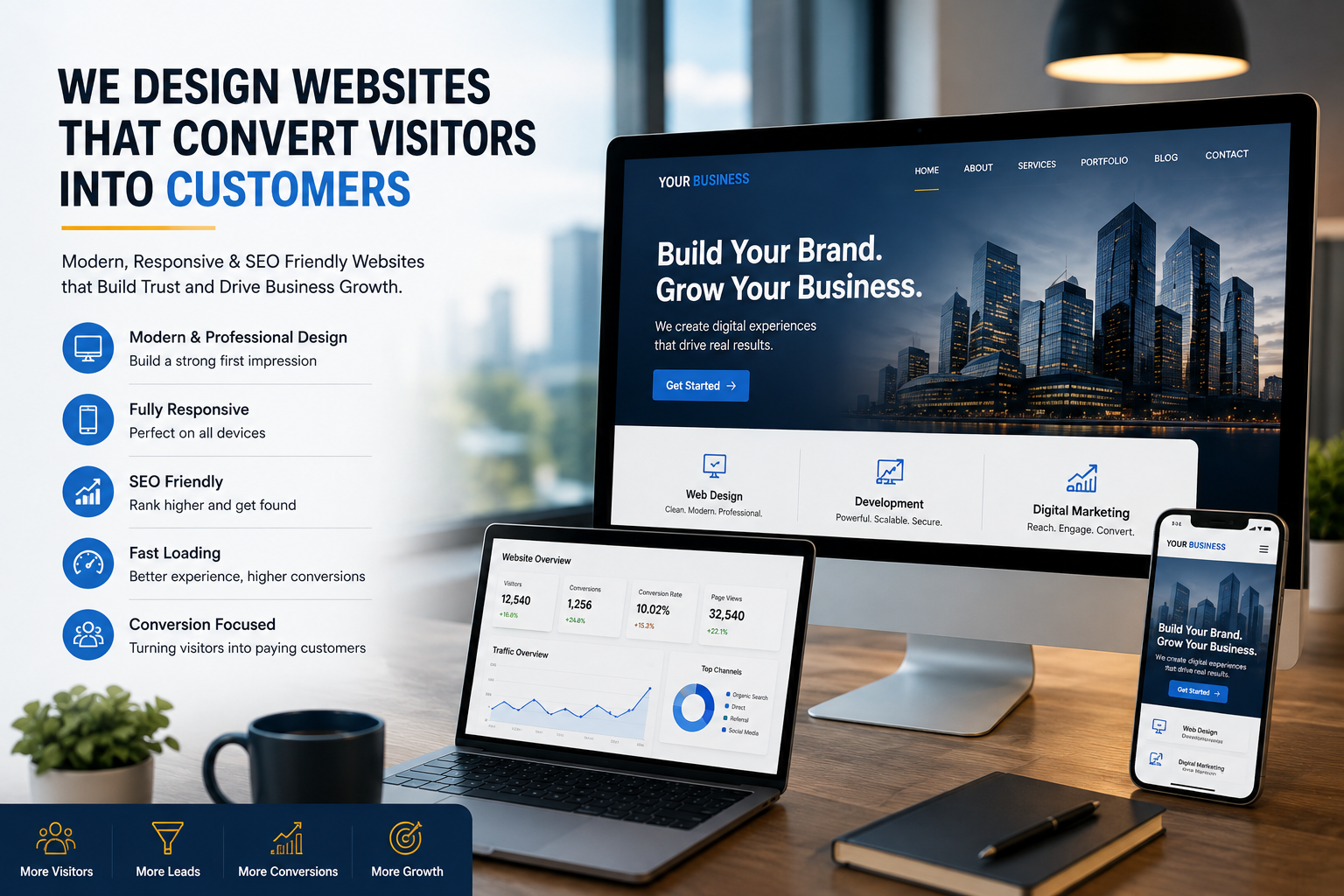 Performance marketing and conversion tracking