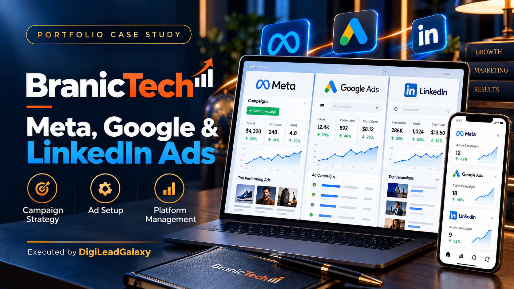BranicTech - Meta, Google & LinkedIn Ads