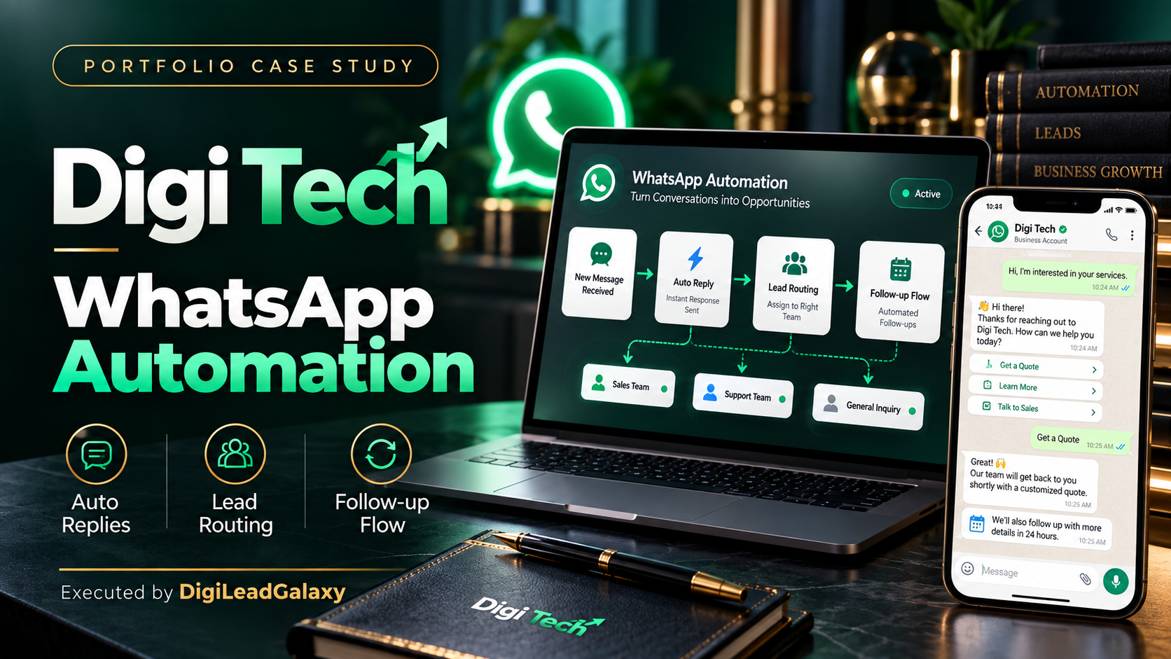Digi Tech - WhatsApp Automation