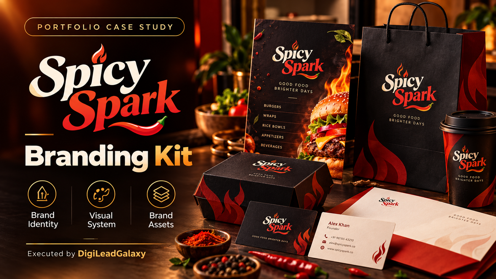 Spicy Spark - Branding Kit